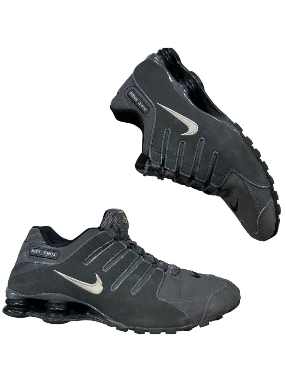 Nike Shox NZ Sneaker 14 Men Gray Iron Ore Athleisure Streetwear